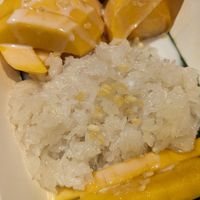 Mango and sticky rice at Penne in Koh Samui