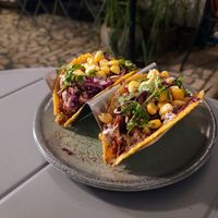 Jackfruit Tacos  at Copper + Cloves in Bangalore