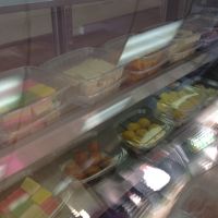 They sell desserts with the ingredients listed.  at Dosa Hutt in Flushing