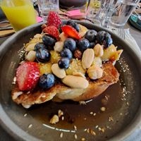 French toast - the syrup was soooo good at A Padoca in Porto