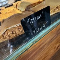 Tuna pastry   at A Padoca in Porto