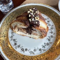 Nutella croissant   at A Padoca in Porto