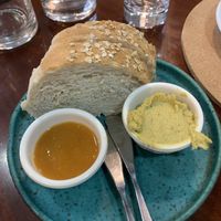 Delicious cashew butter   at A Padoca in Porto