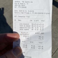   at A Padoca in Porto