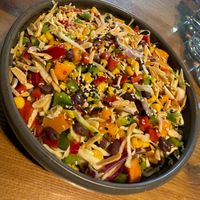 Mexican Salad at A Padoca in Porto