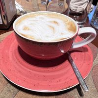 Cappuccino   at A Padoca in Porto