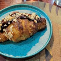 Snickers Croissant at A Padoca in Porto