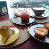 Pastel de mata at A Padoca in Porto