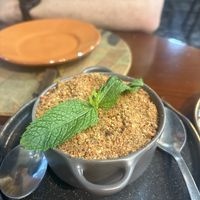 Heavenly Cream dessert  at A Padoca in Porto