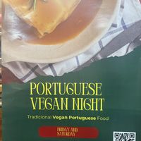 Vegan Portuguese menu on weekend evenings!  at A Padoca in Porto