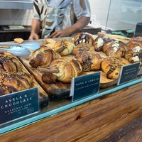 Sweet oblivion croissants at A Padoca in Porto