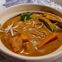 Curry laksa at Berjaya Cafe 成功咖啡廳 in Kuala Lumpur