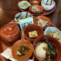 Set meal  at Yoshuji in Kyoto