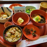 Veg set at Yoshuji in Kyoto
