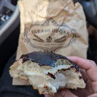 Boston creme!!! at Breads on Oak  in New Orleans