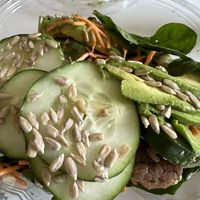 Salad was kind of a miss for me.. no dressing, wilted greens.   Was just trying to balance out the meal but I shouldn’t have bothered ordering it..  at Breads on Oak  in New Orleans