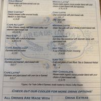 Menu  at Breads on Oak  in New Orleans