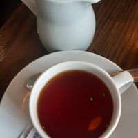 Tea with oat milk at The Marina Club in Athlone