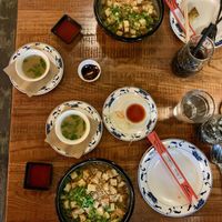 (2) garlic noodles with tofu   at Top Burmese Burma Joy in Portland