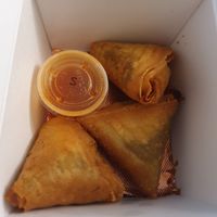 samosa at Top Burmese Burma Joy in Portland