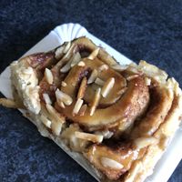 Cinnamon almond bun 3,80€  at Zeit für Brot in Stuttgart