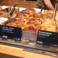 Apple-cinnamon and Rhubarb (vegan) at Zeit für Brot in Stuttgart