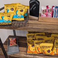Packaged snacks at Courtyard Cafe in Washington