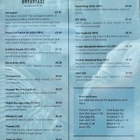 Menu  at Squeeze Cafe & Deli in Hebden Bridge