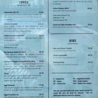 Menu  at Squeeze Cafe & Deli in Hebden Bridge