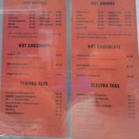 Menu  at Squeeze Cafe & Deli in Hebden Bridge