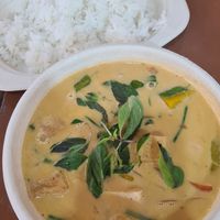 Red Curry with Tofu and Pumpkin at Pakbai - Food Stall in Chiang Mai