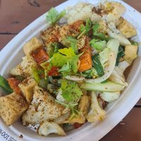 Stir fry basil Tofu at Pakbai - Food Stall in Chiang Mai