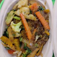 Glass noodle mix veg + tofu THB80 at Pakbai - Food Stall in Chiang Mai