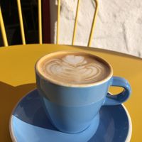 A lovely sunny day to sit outside with a great cup of smooth coffee   at Project Coffee - Rosemary in Sarasota