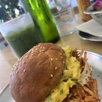 Two handed sandwich  at Project Coffee - Rosemary in Sarasota