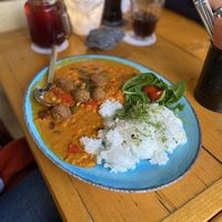 Kichererbsencurry  at Finca & Bar Celona in Oldenburg