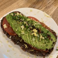 Avocado toast 😍  at Piekarnia Aromat - Hoża in Warsaw