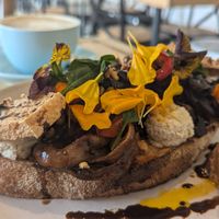 Tofu adobo bruschetta at Pala in Osborne Park