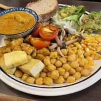 Lunch dish  at Limau Limau Cafe in Malacca