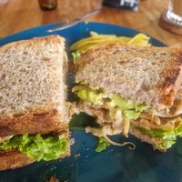 Veggie Sandwich without tomatoes at Coco Cafe & Ice Cream in 