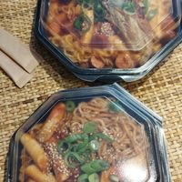 The bottom one is vegan at Bokki in Antwerpen