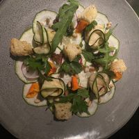 Zucchini Carpaccio   at Settimo Cielo in Seminyak