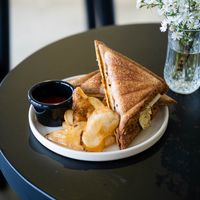 Desserts and jaffles are available too  at MYLK Cafe in Davao City