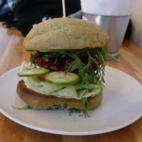 Porto Betroot Burger at MO in Wroclaw