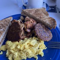 Special vegan breakfast  at Smile of the Beyond in Jamaica