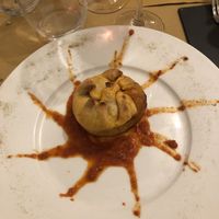 Tortino ripieno  at La voglia di Genova in Genoa