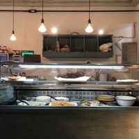 Il bancone della gastronomia  at Cibivari in Parma