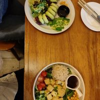 Vegan Menue items at Mushimushi in Daegu