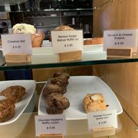 Vegan muffins  at Herkimer Coffee in Seattle