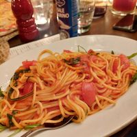 Spaghetti Rucola Pomodorini at L'Osteria in Dusseldorf